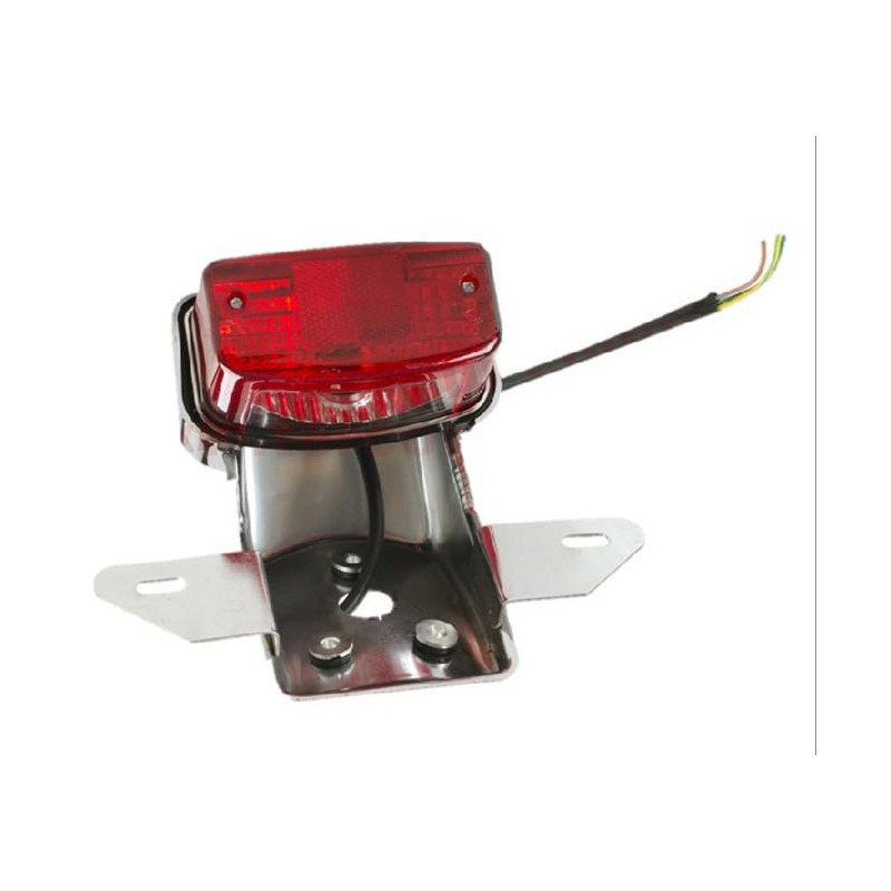 FARO TRASERO GILERA CUSTOM 150 GRANDE C- SOPORTE PATENTE (NSU)