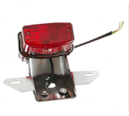 FARO TRASERO GILERA CUSTOM 150 GRANDE C- SOPORTE PATENTE (NSU)