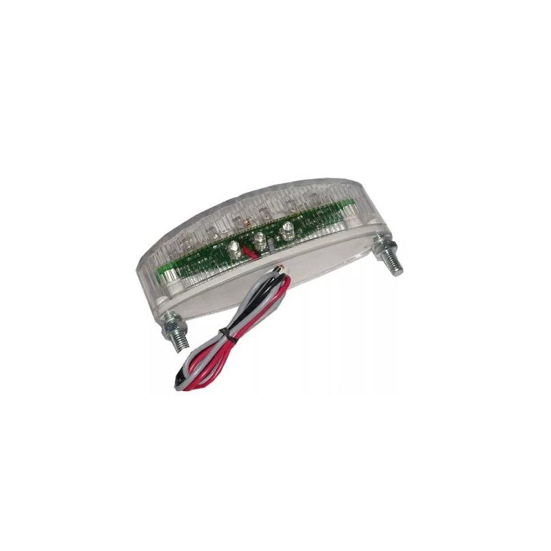 FARO TRASERO UNIVERSAL 16 LED STOP/POSICION TRANSPARENTE