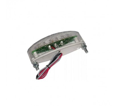 FARO TRASERO UNIVERSAL 16 LED STOP/POSICION TRANSPARENTE