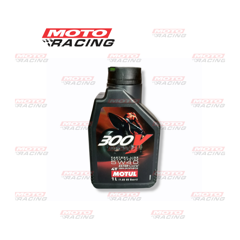 ACEITE 300V 100% SINTETICO 5W40 4T (MOTUL)