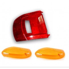 ACRILICO FARO TRASERO C-  GIRO SMASH 110 AMBAR- ROJO