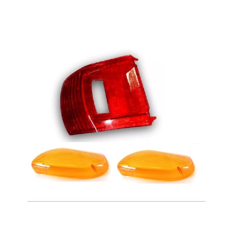 ACRILICO FARO TRASERO C/ GIRO SMASH 110 AMBAR/ROJO