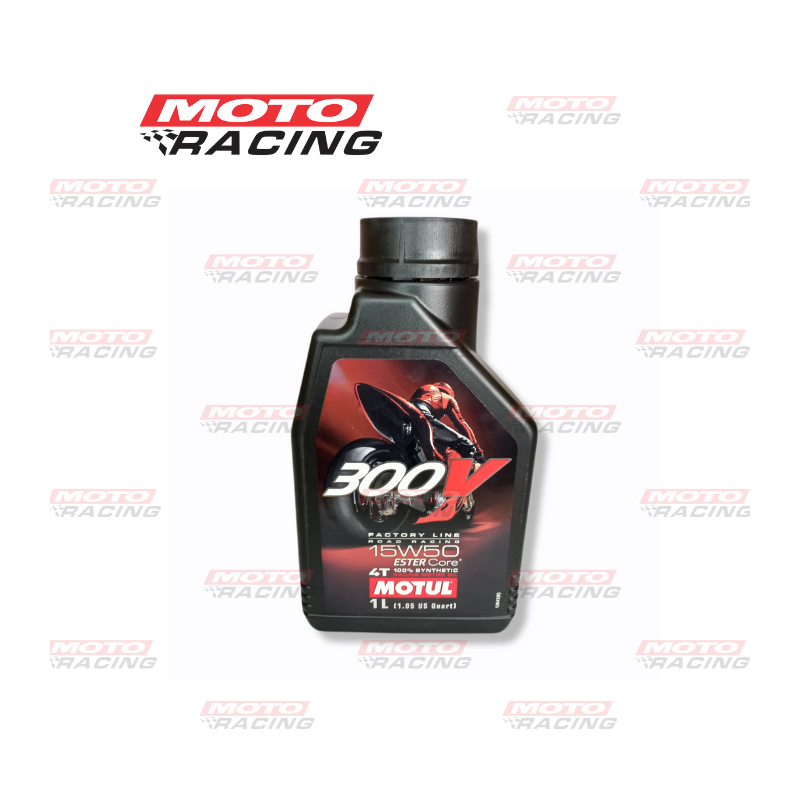 ACEITE MOTUL 300V 100% SINTETICO 15W 50 4T