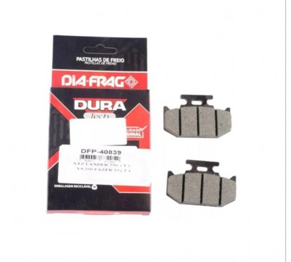 PASTILLA FRENO TRASERA YAMAHA XTZ 250 - SUZUKI DR 250S (DIAFRAG)