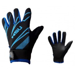 GUANTES S-5 C- TACTIL AZUL C-  NEGRO "M" (NSU)