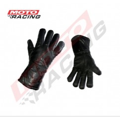 GUANTES IMPERMEABLE CUERO ECOLOGICO LARGO C- POLAR "M"