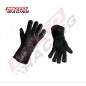 GUANTES IMPERMEABLE CUERO ECOLOGICO LARGO C/POLAR "M"