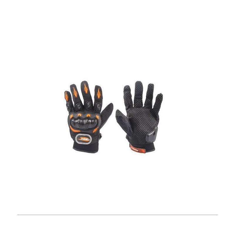 GUANTES S-11CROSS NARANJA C/PROTECCIONES NSU "M"