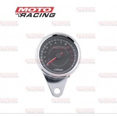 TABLERO UNIVERSAL 13000 RPM CROMADO (CAFE RACE- ADAPTABLE)