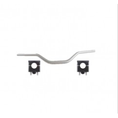 MANUBRIO ALUMINIO PLATA UNIVERSAL CROSS 28mm C/SOPORTE (NSU)