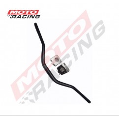 MANUBRIO ALUMINIO NEGRO UNIVERSAL CROSS 28mm C- SOPORTE (NSU)