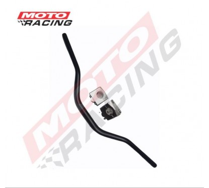 MANUBRIO ALUMINIO NEGRO UNIVERSAL CROSS 28mm C- SOPORTE (NSU)