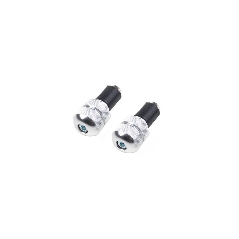 PUNTERA CONTRAPESO MANUBRIO PLATA REDONDA ALUMINIO