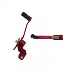 PALANCA CAMBIO UNIVERSAL REGULABLE RACING ROJA (NSU)