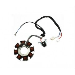 ESTATOR YAMAHA YBR 125 06 NACIONAL-  XTZ 125 16 8 POLOS (NSU)