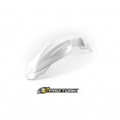 GUARDABARRO DELANTERO MOTARD-  SUPERMOTO UNIVERSAL BLANCO (PRO TORK)