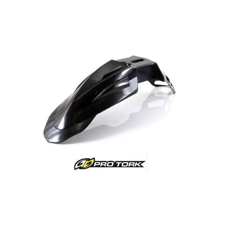 GUARDABARRO DELANTERO MOTARD-  SUPERMOTO UNIVERSAL NEGRO (PRO TORK)