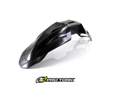 GUARDABARRO DELANTERO MOTARD-  SUPERMOTO UNIVERSAL NEGRO (PRO TORK)