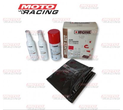 KIT CLEAN HELMET 3 ETAPA C- GAMUZA IPONE
