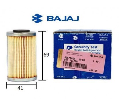 FILTRO ACEITE BAJAJ ROUSER 200-  NS 200- DOMINAR- DUKE (ORIGINAL)