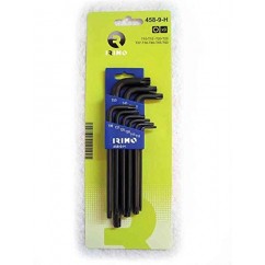 LLAVES TORX INVIABLE 9 UNID. IRIMO