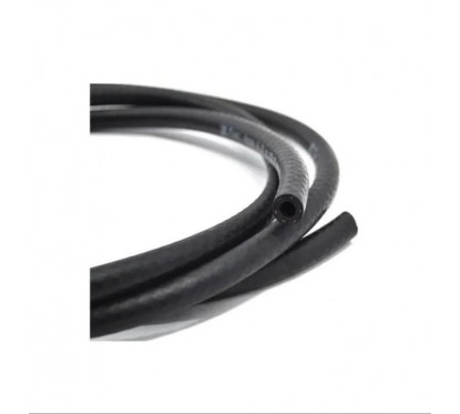 MANGUERA NAFTA REFORZADA C- TELA ALTA PRECION 5x10mm NEGRA