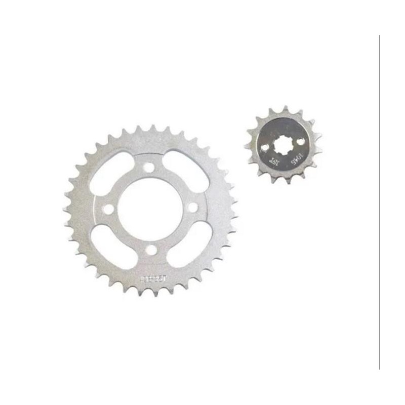 CORONA Y PIÑON GILERA SMASH 110 35- 15 (KENPRO)