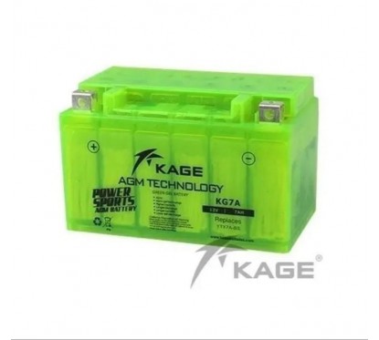 BATERIA LIBRE MANTENIMIENTO YTX7A-BS - 12N7E-B (KAGE)