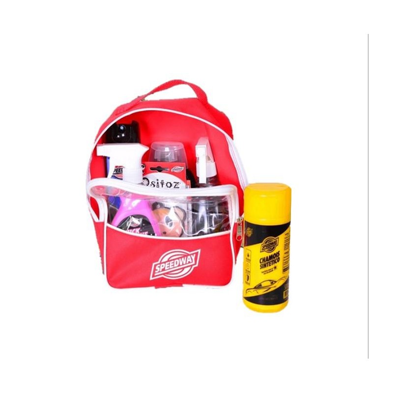 KIT DETAILING -  LAVADO 7 PRODUCTOS C-  BOLSO (SPEEDWAY)