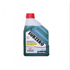 LIQUIDO REFRIGERANTE ANTICONGELANTE PREPAR SUBZERO VERDE WANDER