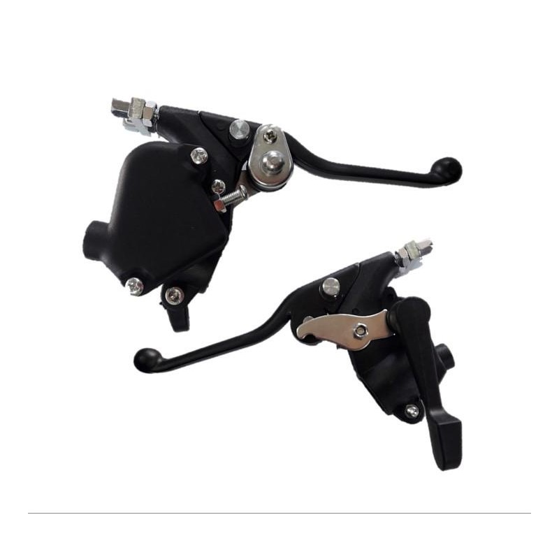 MANIJA FRENO C-  ACELERADOR Y SOPORTE MINI CUATRICICLO ATV49CC
