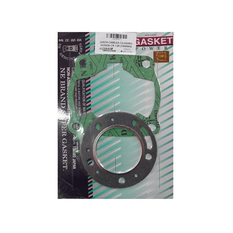 JUNTA CABEZA CILINDRO HONDA CR 125 (TAIWAN)