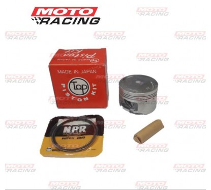 KIT PISTON HONDA CG FAN-  BROS 125 STD 56.5mm P13 mm TOP JAPON