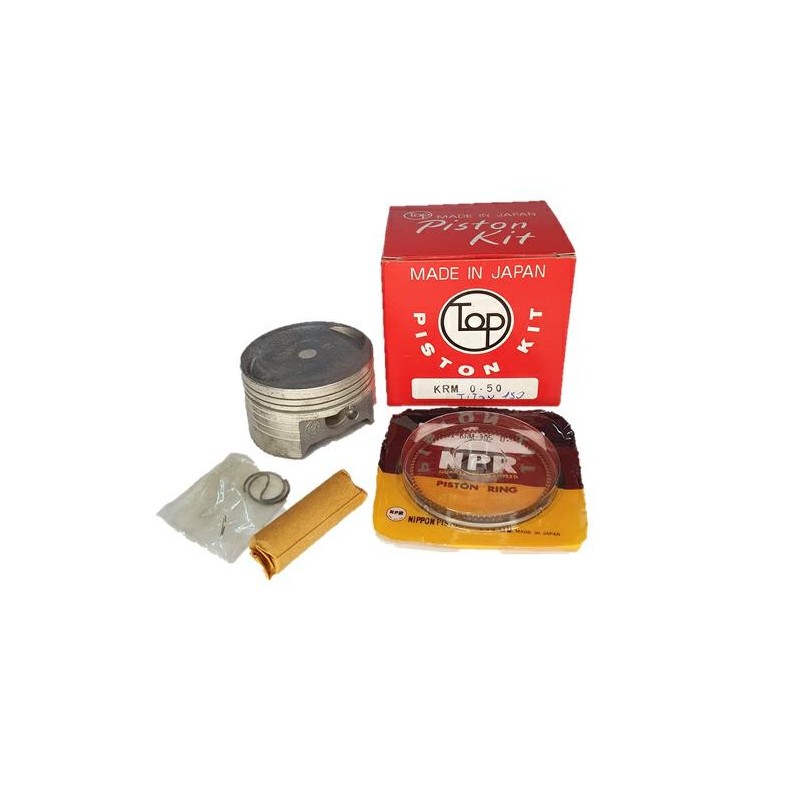 KIT PISTON HONDA CG 150 TITAN -  XR 150 L 0.75 57.30mm TOP JAPON