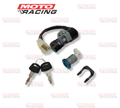 LLAVE CONTACTO HONDA BIZ 100 C- TRABA ASIENTO 5 PINES SE(OKINOI)