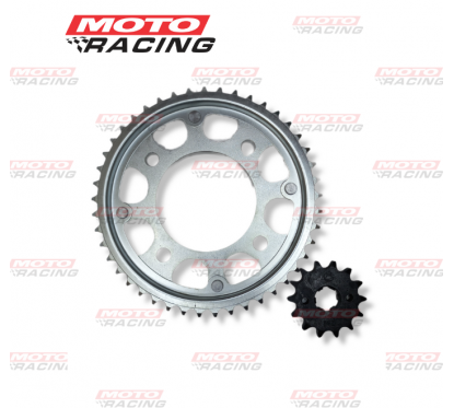 CORONA Y PIÑON HONDA CB 190 R 45- 14 C- PROTECTOR (OKINOI)