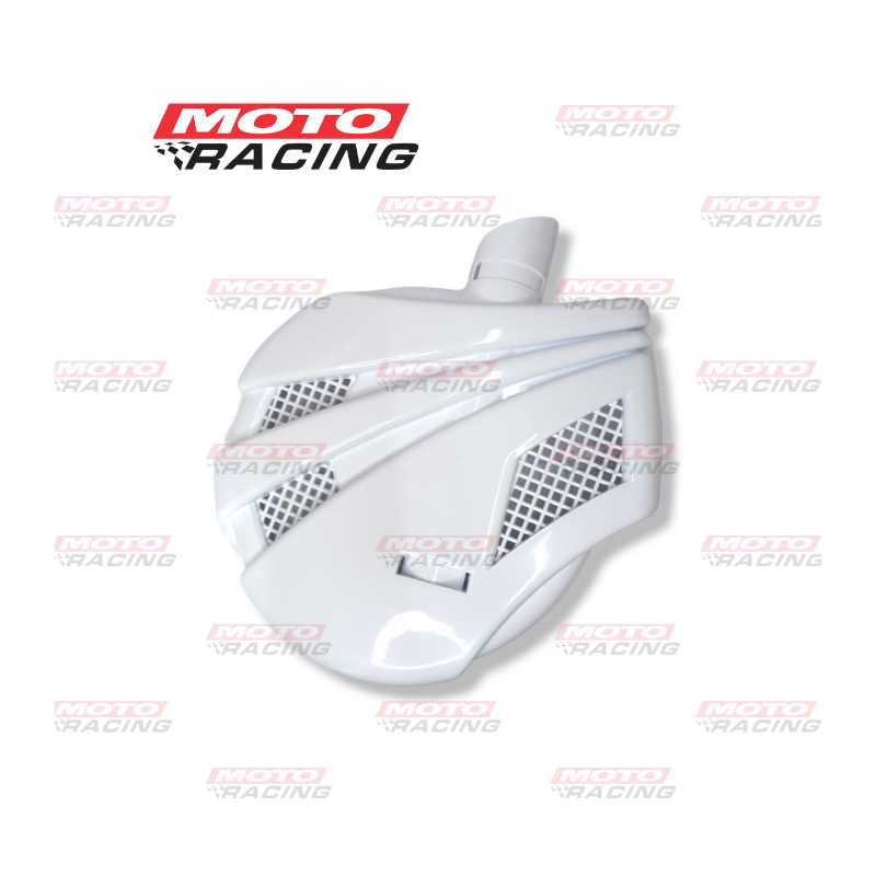 PROTECTOR CUBRE DISCO HONDA XR 250 TORNADO BLANCO GRANDE