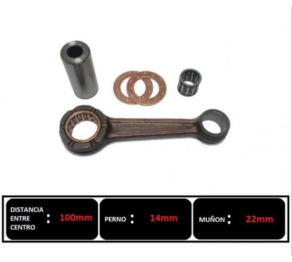 BIELA YAMAHA RX 100 M/VIEJO ROCKET TAIWAN