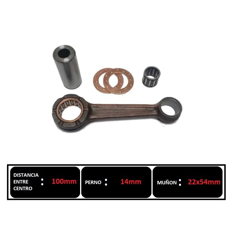 BIELA YAMAHA RX 100 M/NUEVO ROCKET TAIWAN