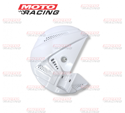 PROTECTOR CUBRE DISCO HONDA XR 250 TORNADO BLANCO CHICO