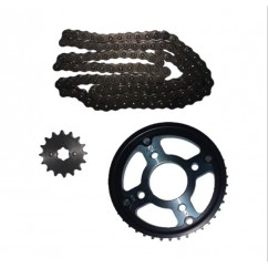 KIT TRANSMISION HONDA TITAN 150- TITAN NEW 43- 16 C- CADENA (LAZER