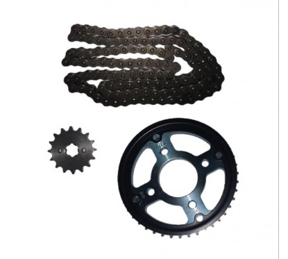 KIT TRANSMISION HONDA TITAN 150- TITAN NEW 43- 16 C- CADENA (LAZER