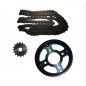 KIT TRANSMISION HONDA TITAN 150- TITAN NEW 43- 16 C- CADENA (LAZER