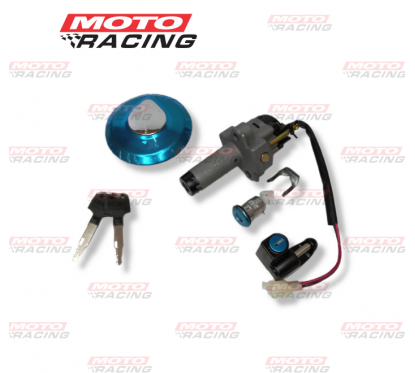 LLAVE CONTACTO HONDA CG TITAN 150 SET C- TAPA TANQUE Y ASIENTO