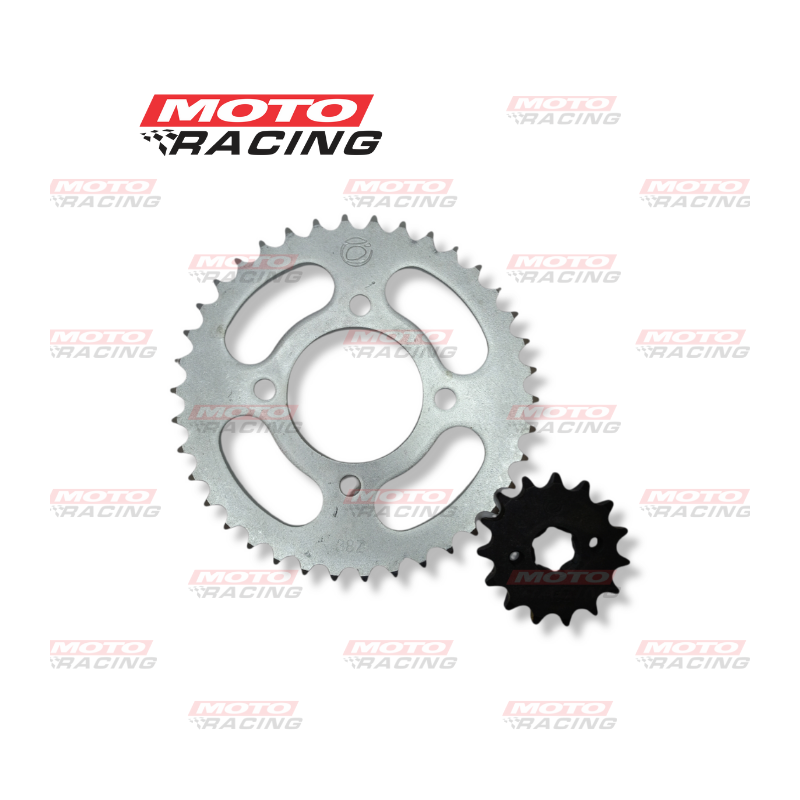 CORONA Y PIÑON MOTOMEL CG 150 S2- ZANELLA HJ CECCATO 38- 15 (OKI)