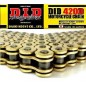 CADENA TRANSMISION (420) 420G-Bx112 DORADA (DID JAPON)