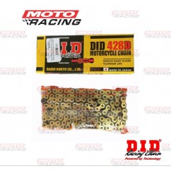 CADENA TRANSMISION (428) 428x130 DORADA (DID JAPON)