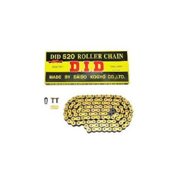 CADENA TRANSMISION (520) 520GBx112 DORADA (DID JAPON)