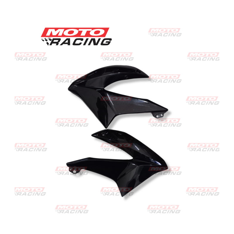 DEFLECTOR TANQUE IZQ/DER HONDA XR 150 NEGRO (OKINOI)